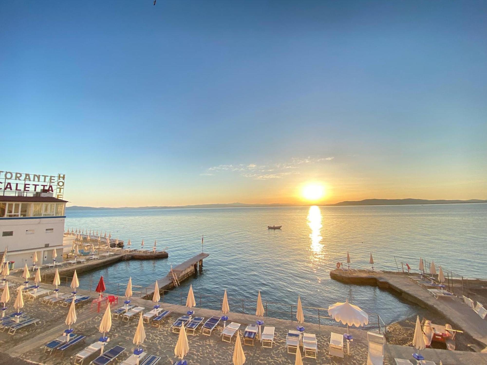 Hotel La Caletta Porto Santo Stefano  Eksteriør bilde