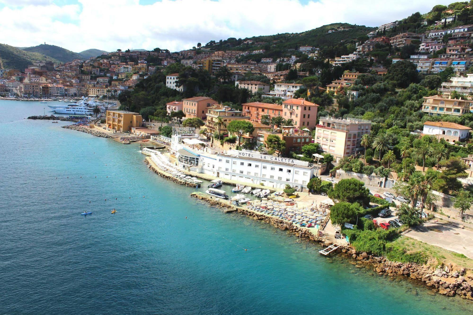 Hotel La Caletta Porto Santo Stefano  Eksteriør bilde