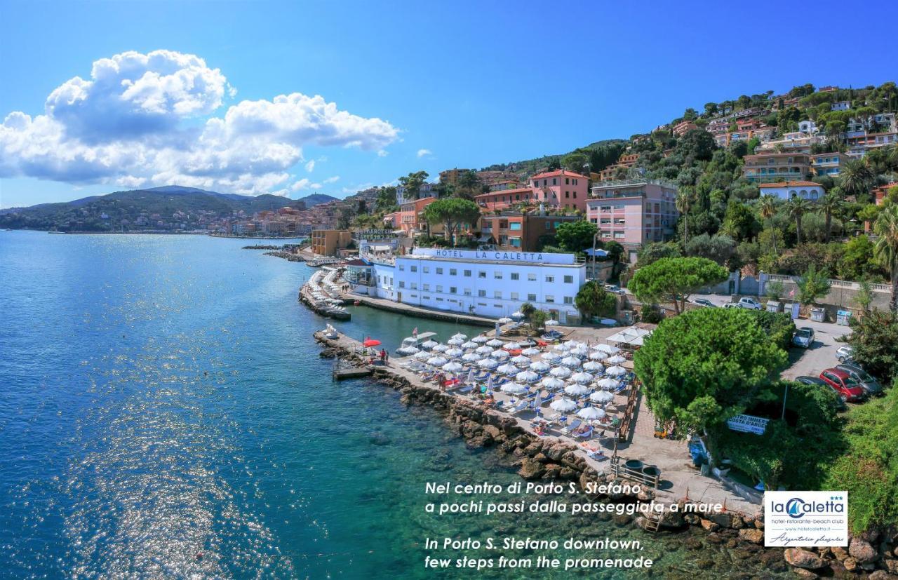 Hotel La Caletta Porto Santo Stefano  Eksteriør bilde